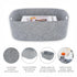 Felt Sleek Open Storage Bin Basket with handles