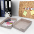 2-piece Stackable Desk Drawer Organizer Trays