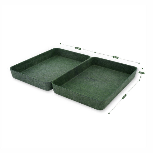 Office Desk Organizers Tray Felt Storage Bins Document File Organizer bin-pack