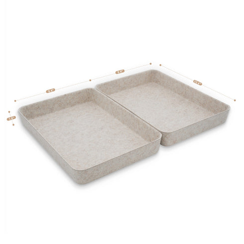 Office Desk Organizers Tray Felt Storage Bins Document File Organizer bin-pack