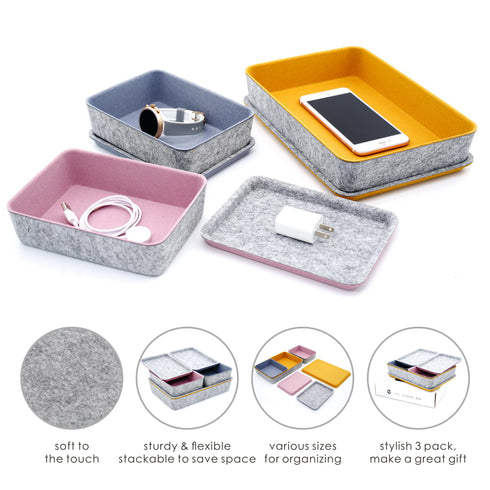 Drawer Organizer - 3 Piece