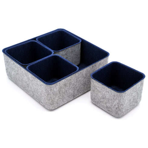 5-piece Storage Bins Set