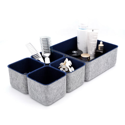 5-piece Storage Bins Set
