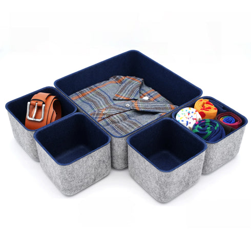 5-piece Storage Bins Set