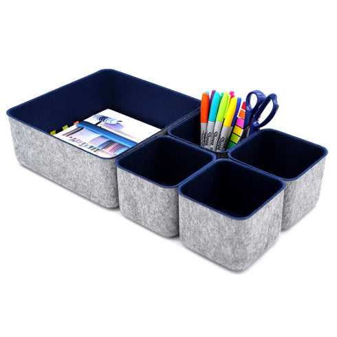 5-piece Storage Bins Set