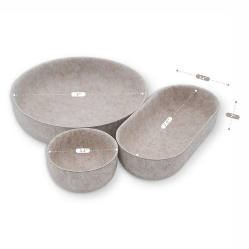3-Piece EDC Cathall Ends Trays