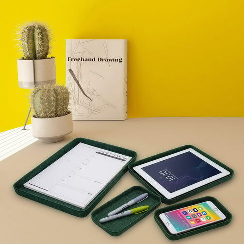 4-piece EDC Catchall felt trays