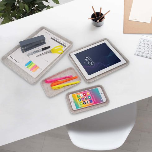 4-piece EDC Catchall felt trays