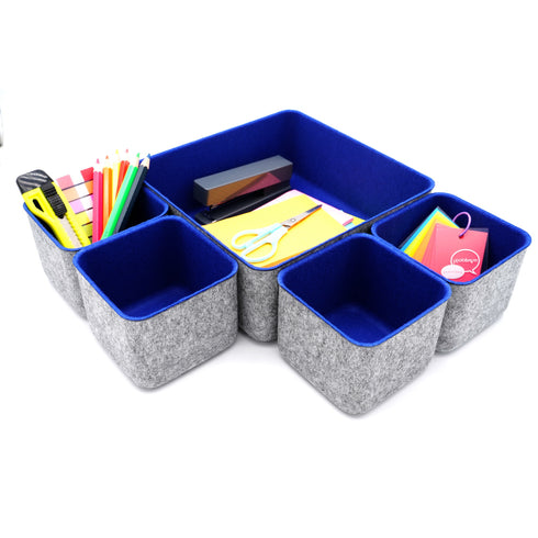 5-piece Storage Bins Set