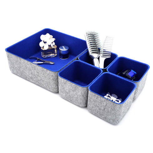 5-piece Storage Bins Set