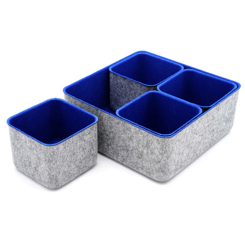 5-piece Storage Bins Set