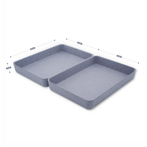 Office Desk Organizers Tray Felt Storage Bins Document File Organizer bin-pack