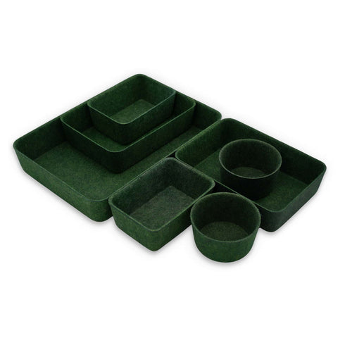 Drawer Organizer Trays - 7 Piece