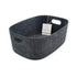 Felt Sleek Open Storage Bin Basket with handles