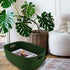 Felt Sleek Open Storage Bin Basket with handles