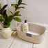 Felt Sleek Open Storage Bin Basket with handles