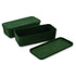 Hide Storage stackable Lidded drawer organizer bin desktop long shape