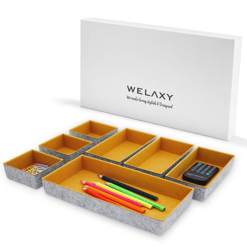 Simple Drawer Organizer - 7 Piece