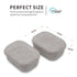 2-Piece Small Lidded Storage Bins
