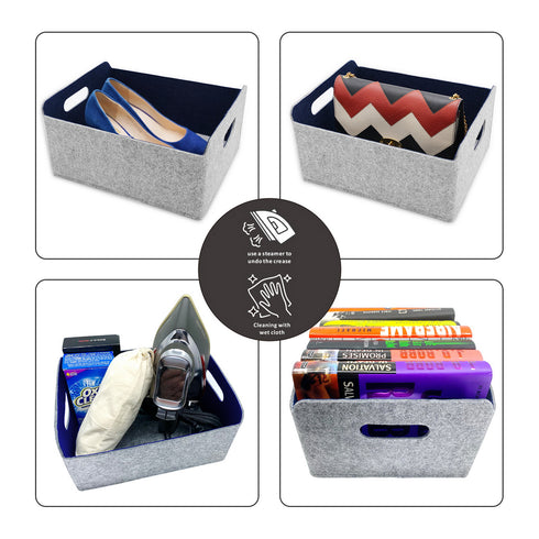 3-piece Storage Bin Basket