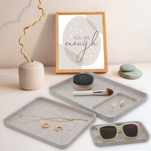 4-piece EDC Catchall felt trays