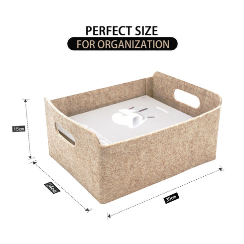 3-piece Storage Bin Basket