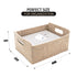 3-piece Storage Bin Basket