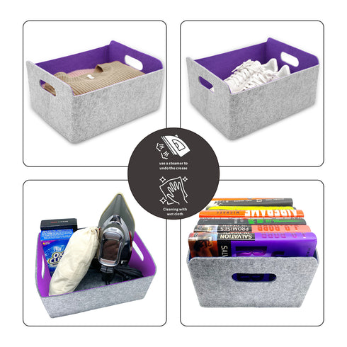 3-piece Storage Bin Basket