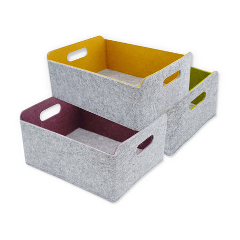 3-piece Storage Bin Basket