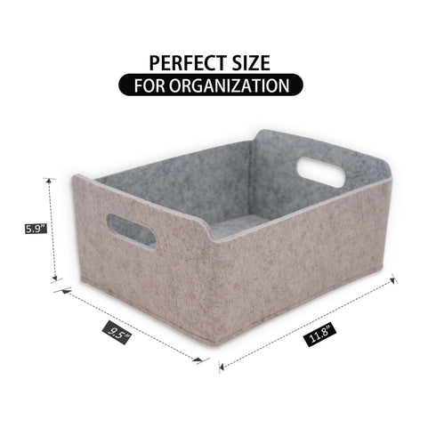3-piece Storage Bin Basket