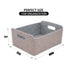 3-piece Storage Bin Basket