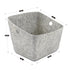 1 Pc Felt Open Storage Bin Basket