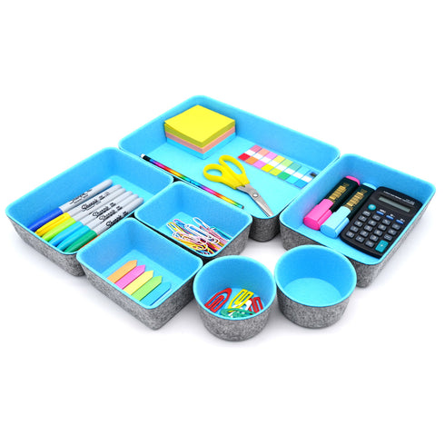 Drawer Organizer Trays - 7 Piece