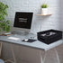 2-piece Stackable Desk Drawer Organizer Trays