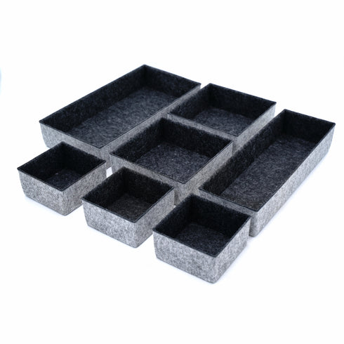Storage Drawer Organizer Tray - 7 Piece