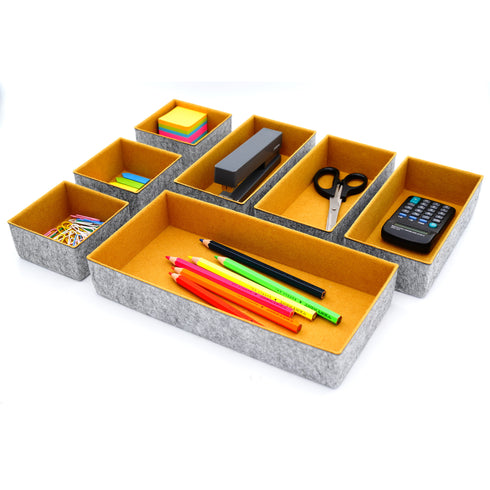 Simple Drawer Organizer - 7 Piece