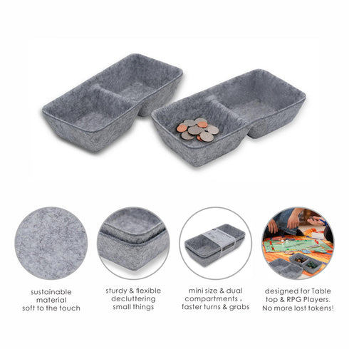 Board Game Components RPG Dice Tray