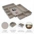 8 Piece Desk Drawer Organizer Trays