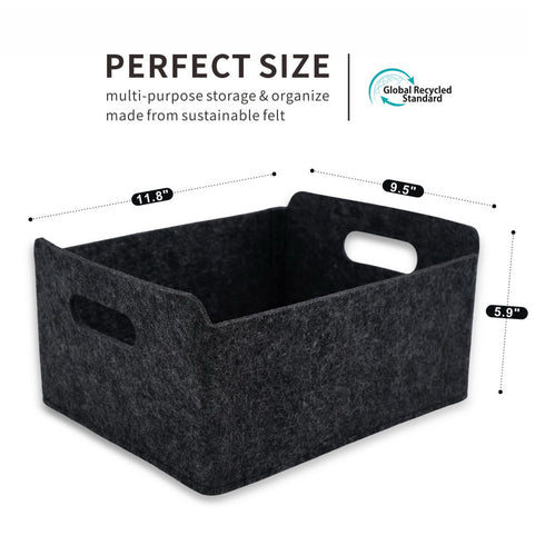 3-piece Storage Bin Basket
