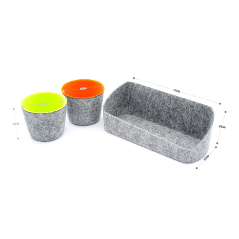 Multi-Purpose Storage Bin With Cup