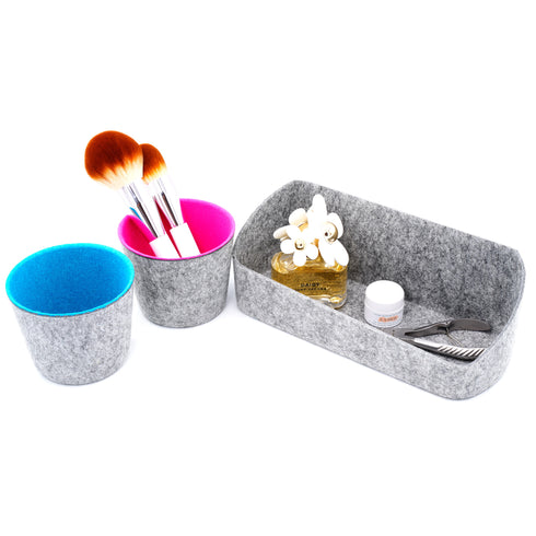 Multi-Purpose Storage Bin With Cup