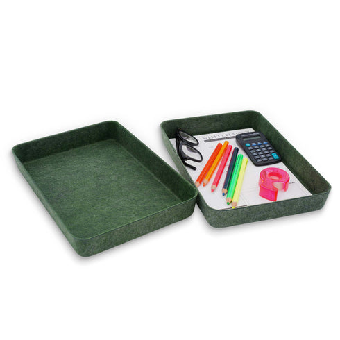 Office Desk Organizers Tray Felt Storage Bins Document File Organizer bin-pack