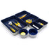 Welaxy Navy Welaxy Drawer organizers trays felt storage bins Gifts pack 7-pieces circles