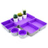 Welaxy Purple Welaxy Drawer organizers trays felt storage bins Gifts pack 7-pieces circles