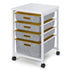 Welaxy storage & organize Curry Welaxy 4-Felt Drawer Rolling Storage Cart