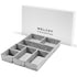 Welaxy storage & organize Gray Welaxy Deluxe drawer organizers multi-purpose storage box luxury gifts 7-piece Style C