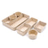 Welaxy storage & organize Oatmeal Welaxy 8-piece Office supplies Drawer organizers trays storage bins circles