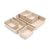 Welaxy storage & organize Oatmeal Welaxy Office drawer organizers trays 7-piece rectangular