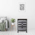 Welaxy storage & organize Welaxy 4-Felt Drawer Rolling Storage Cart