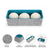 Welaxy storage & organize Welaxy Deep felt storage box with 3-piece XL Size Organic Premium New Zealand nature wool dryer balls Fabric Softener for laundry prevent wrinkles reduce static